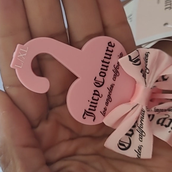 Juicy Couture Gold Tone Chain Belt  with Juicy Letter Charms - Various Sizes - Picture 7 of 8